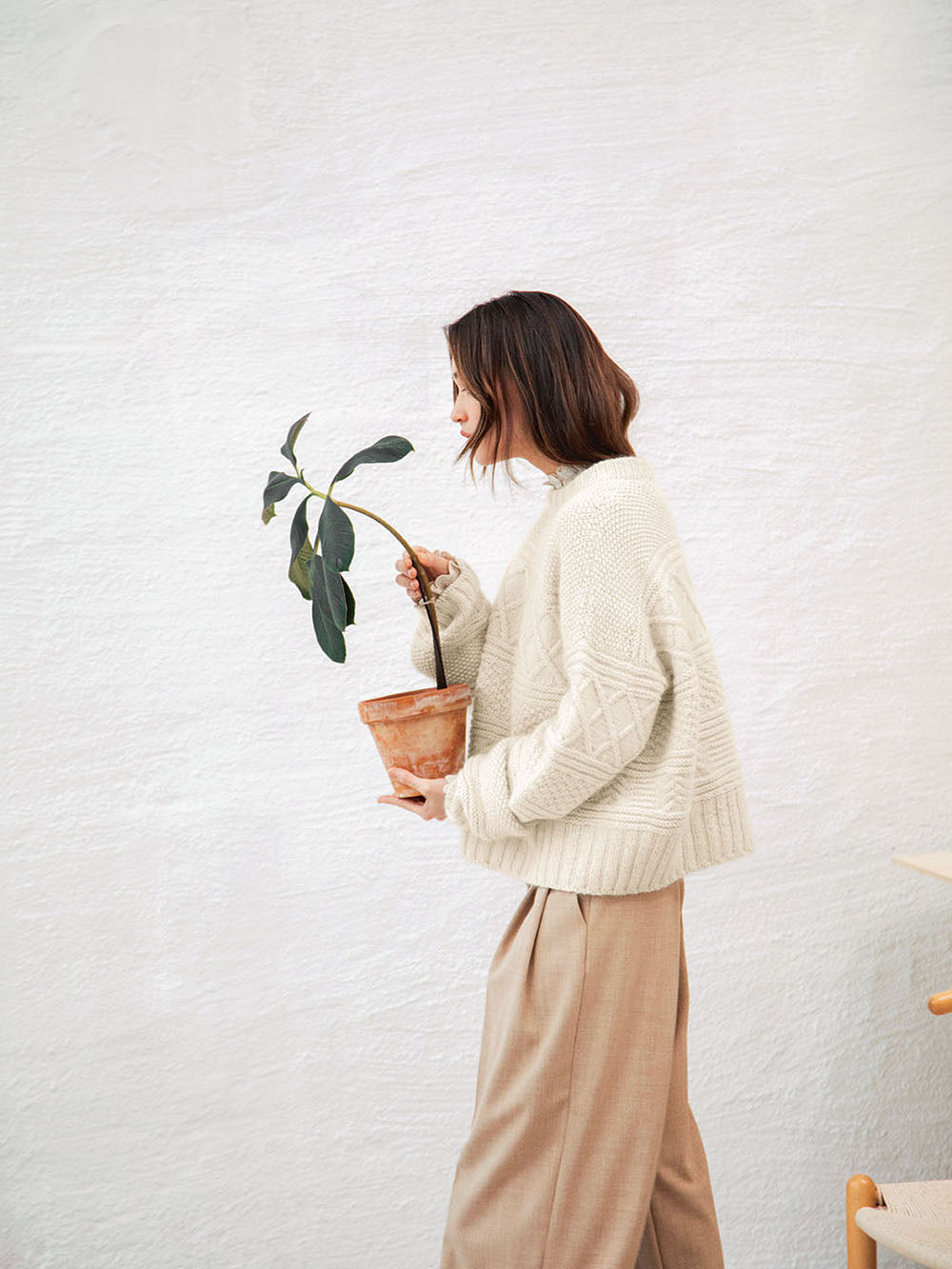 Sweter Guernsey
