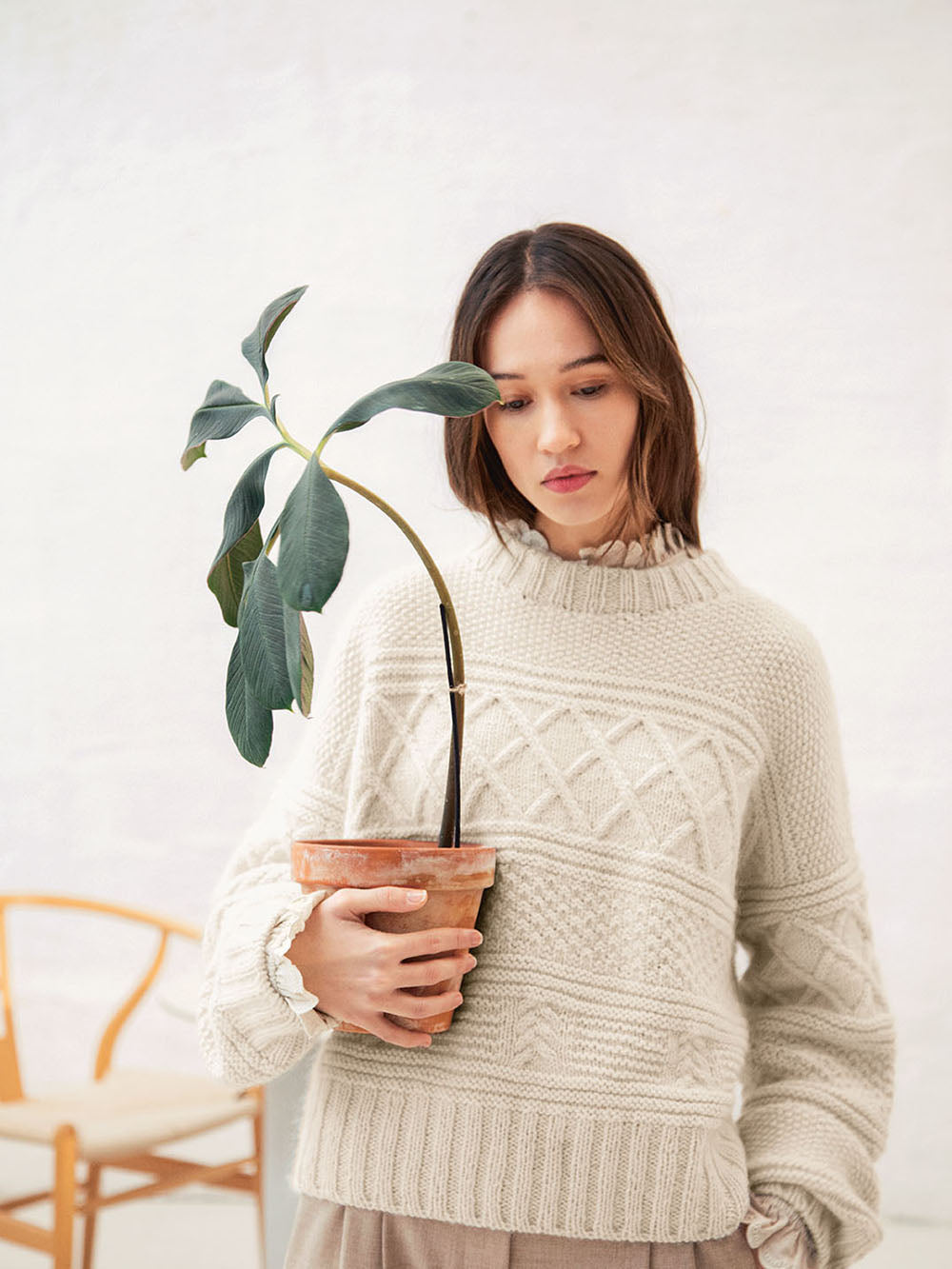 Sweter Guernsey