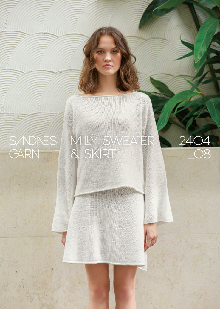 Zestaw: sweter i spódnica Milly (2404_08)