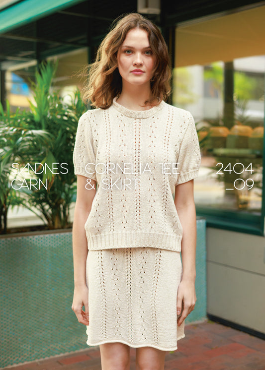 Zestaw: koszulka i spódnica Cornelia (2404_09)