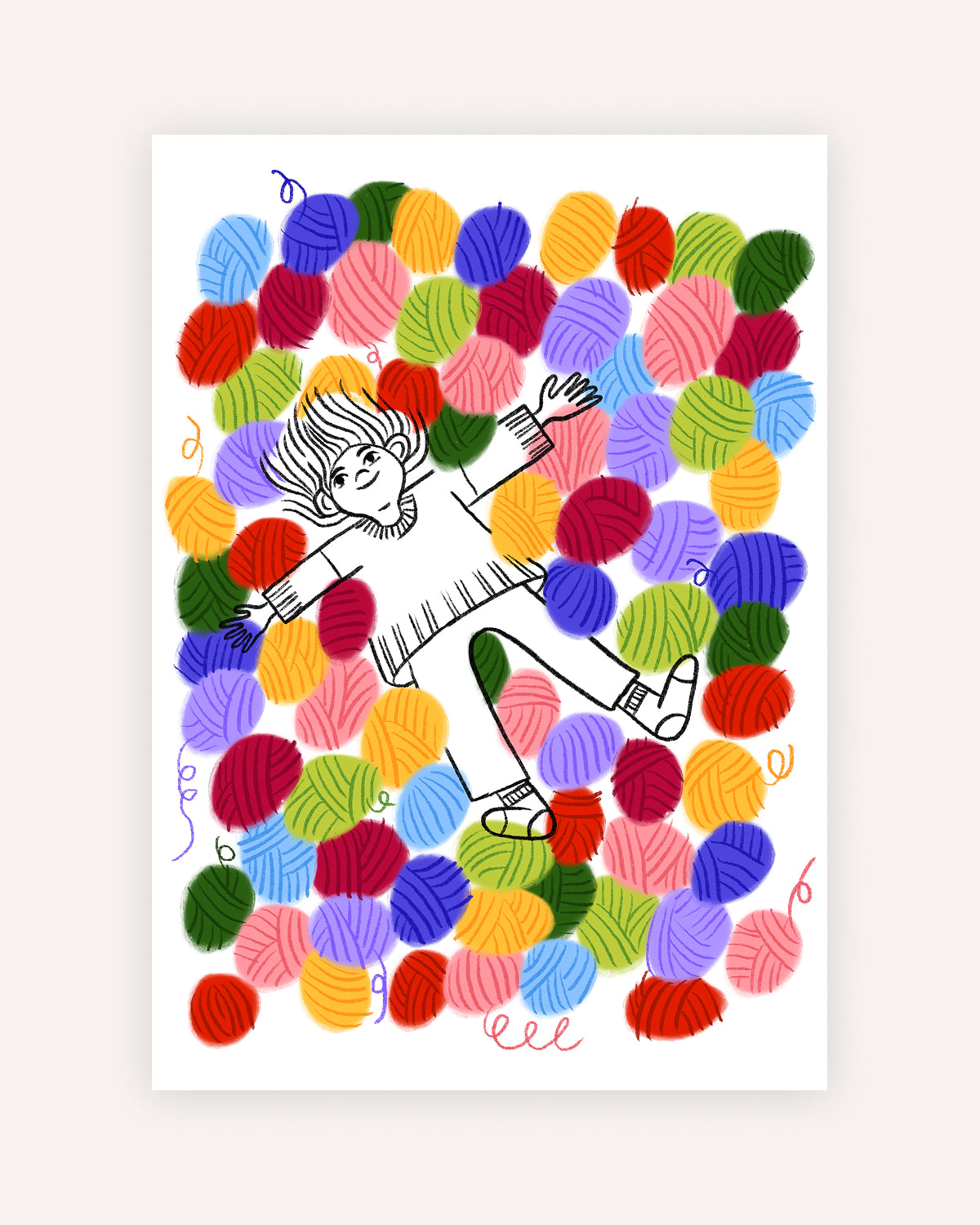 Kartka Basen Włóczkowy