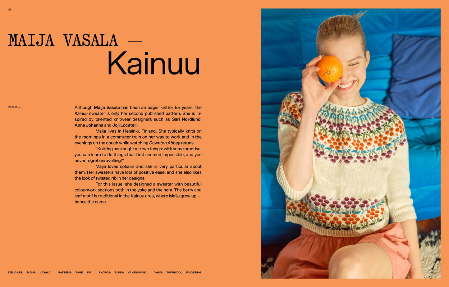 Magazyn dziewiarski Laine numer 17 – lato 2023