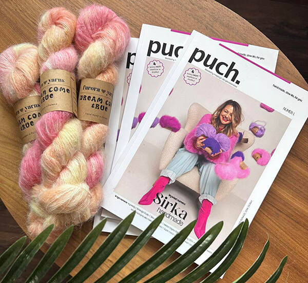 Magazyn dziewiarski PUCH - numer 1 - wiosna 2024