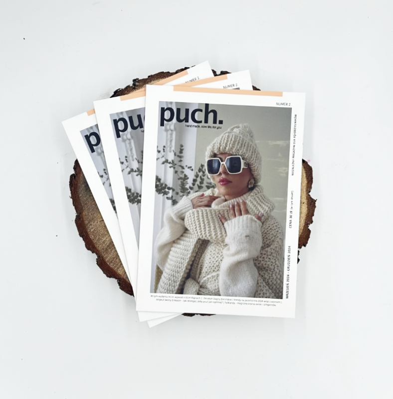Magazyn dziewiarski PUCH - numer 2 - jesień 2024
