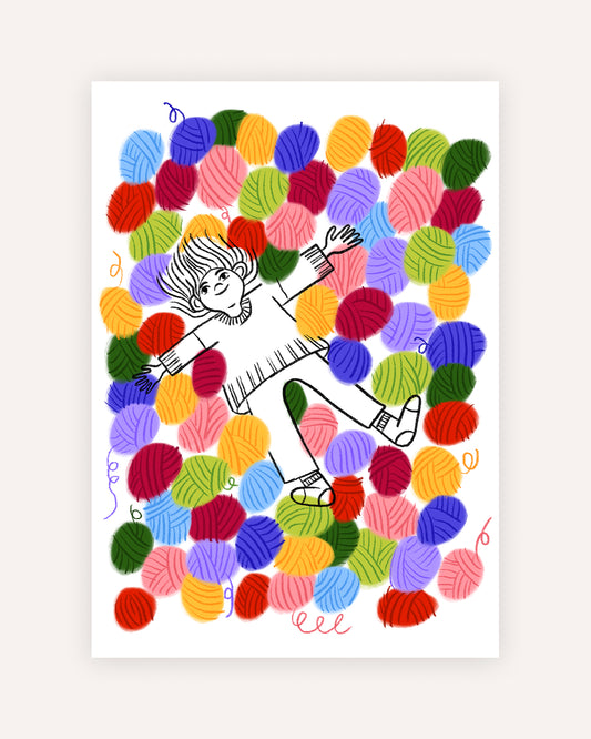 Kartka Basen Włóczkowy