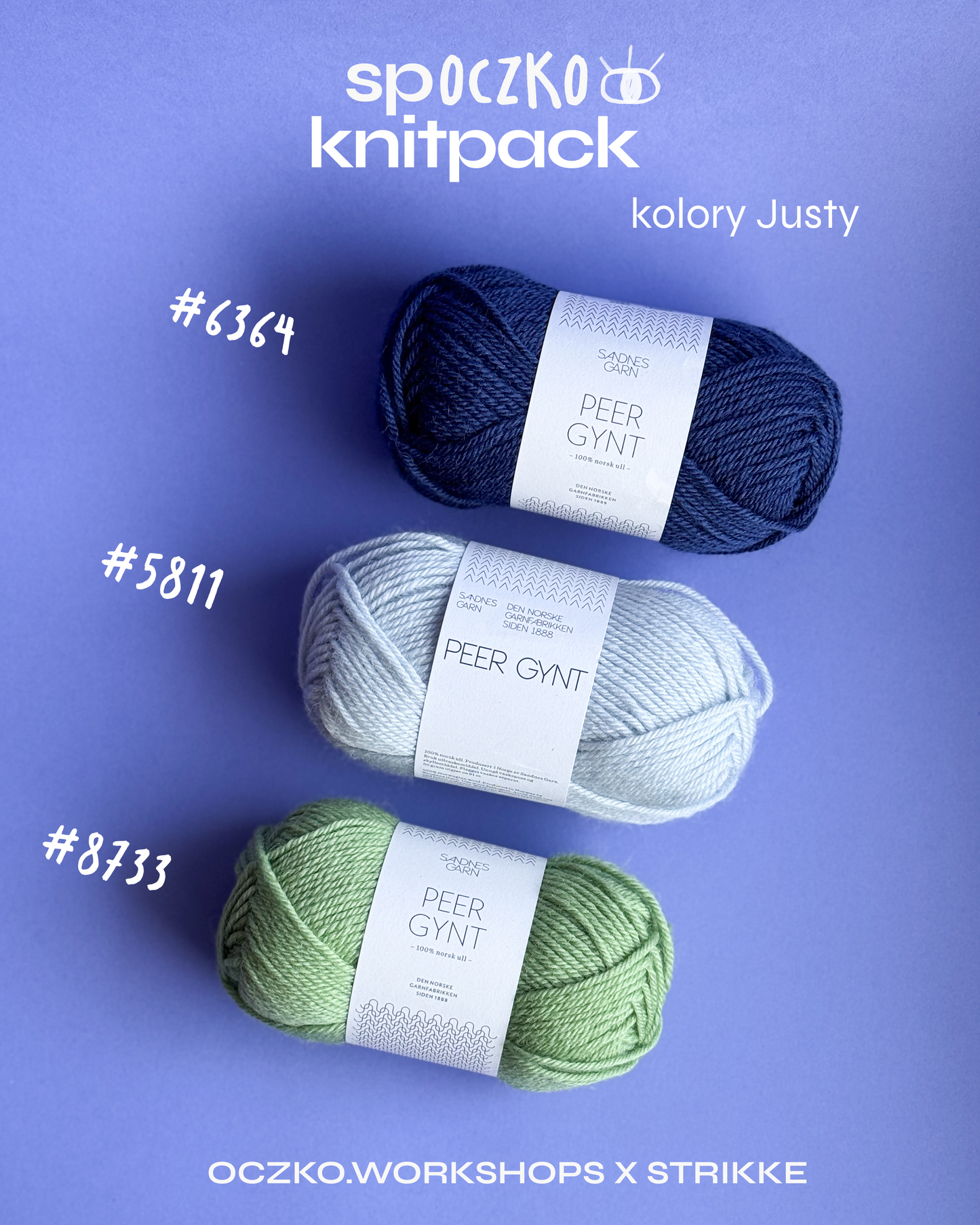 spOCZKO KNIT PACK / noodle scarf