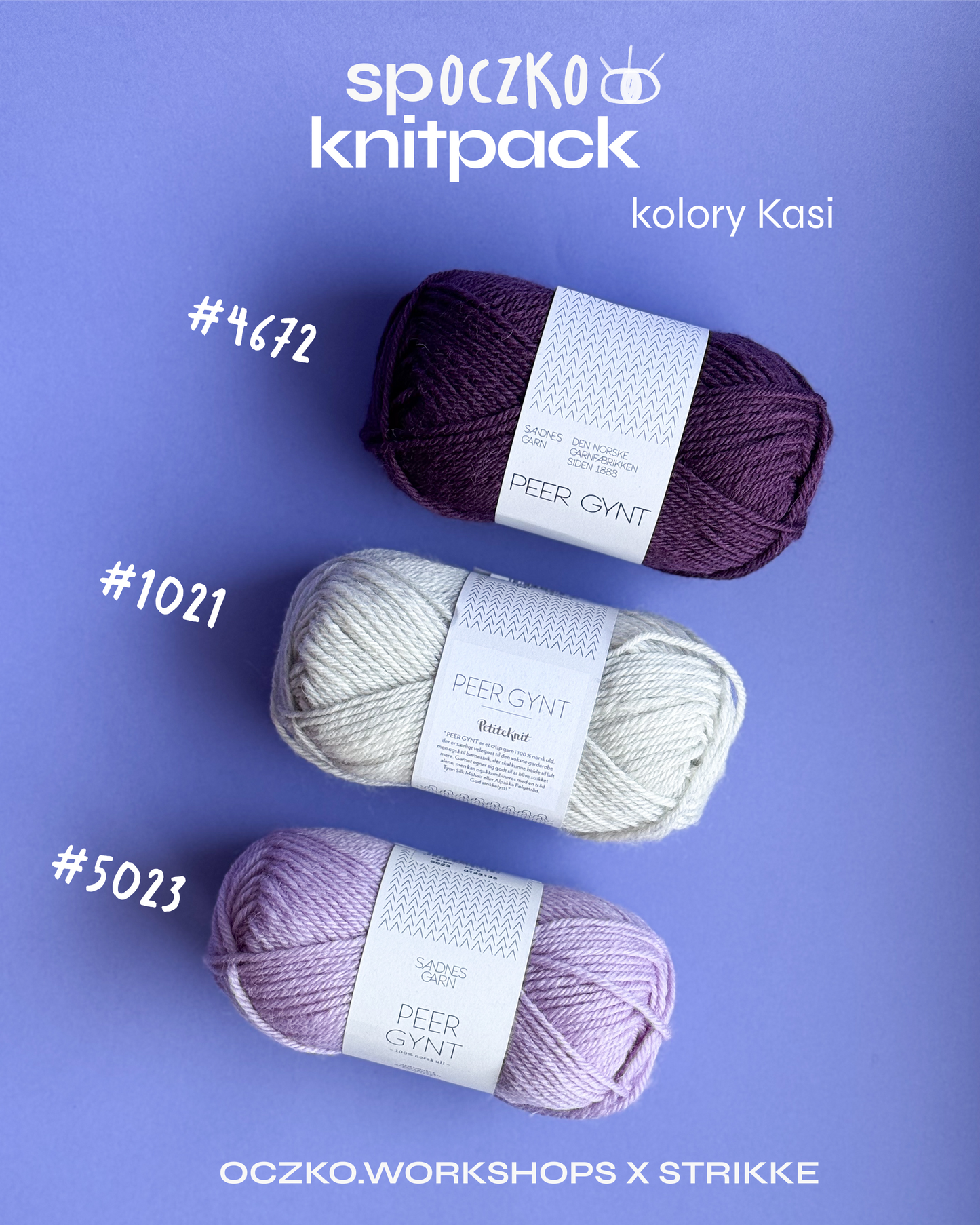 spOCZKO KNIT PACK / noodle scarf