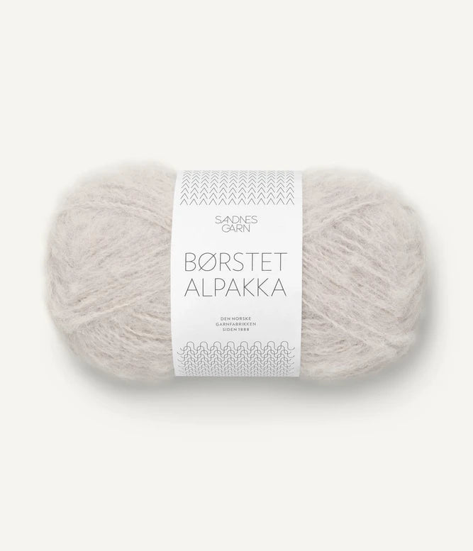 Børstet Alpakka