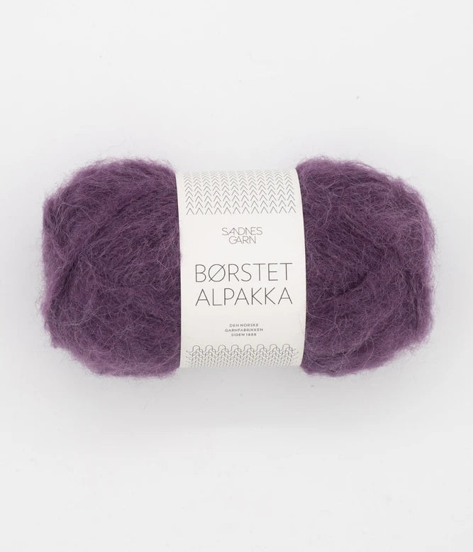 Børstet Alpakka